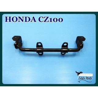 HONDA CZ100 STEP BAR FOOT FOOT REST "BLACK" REPRODUCT PART  // เหล็กพักเท้า สีดำ งานสวย สินค้าคุณภาพดี