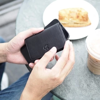 กระเป๋านามบัตรหนังวัวแท้ จัดระเบียบบัตร Classic Card - Namecard leather case เท่คลาสสิค