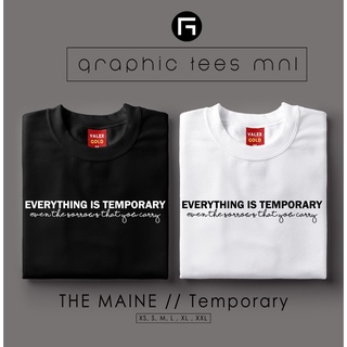 เสื้อยืดกราฟิก MNL GTM The Maine 406 ทุกอย่างเป็นเสื้อยืด Unisex เสื้อเชิ้ตแบบกําหนดเองชั่วคราว (hH