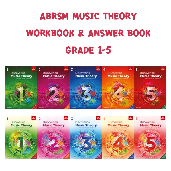 ABRSM Discovering Music Theory เกรด 1,2,3,4,5