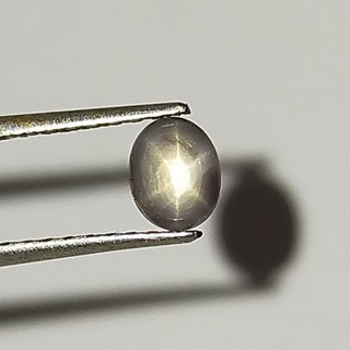 พลอย สตาร์ แซฟไฟร์ ดิบ ธรรมชาติ แท้ ( Natural Unheated Star Sapphire ) หนัก 0.78 กะรัต