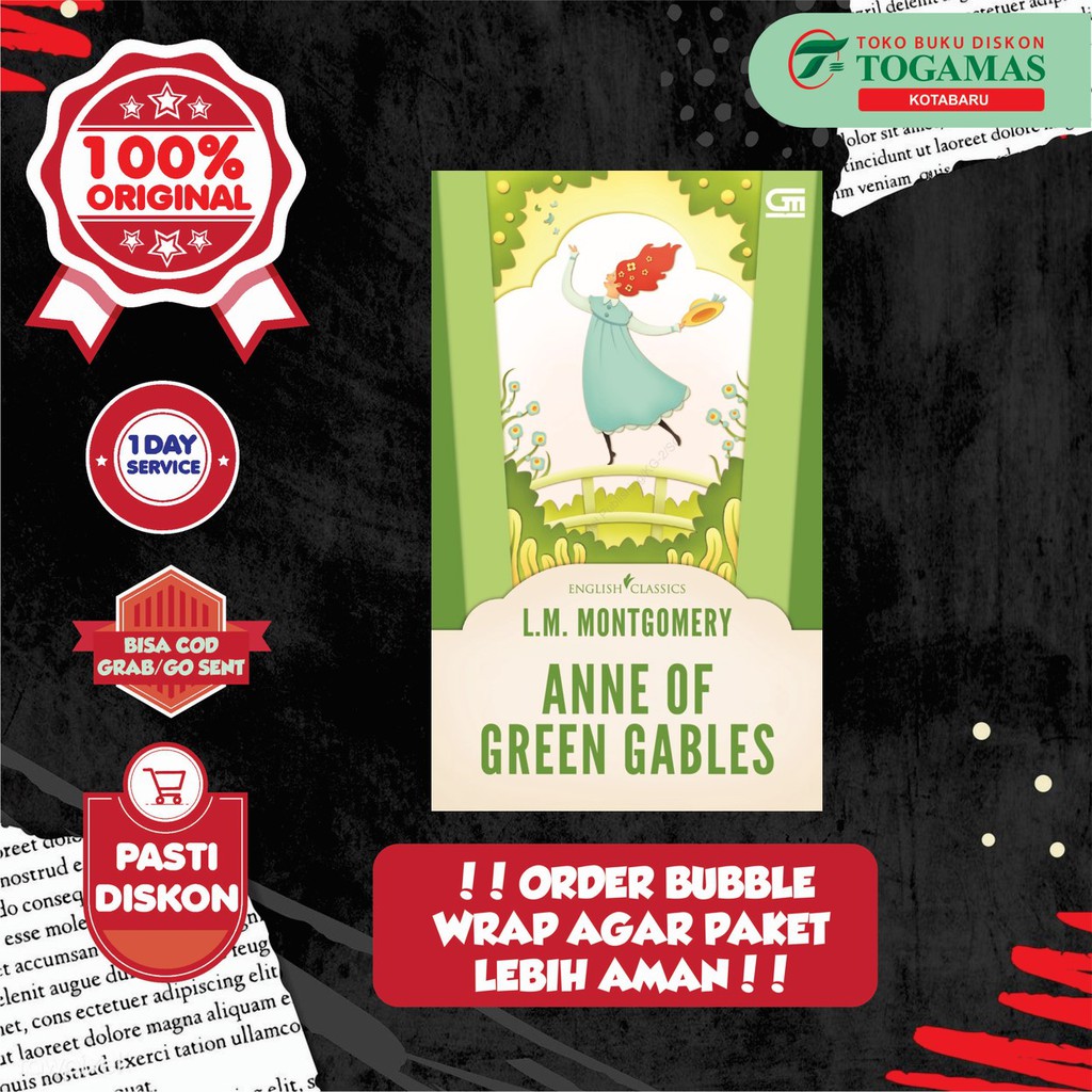 English Classics: Anne Of Green Gables