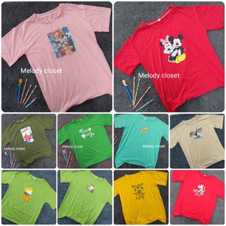 เสื้อยืดโอเวอร์ไซส์ อกได้ถึง 42"พร้อมส่ง