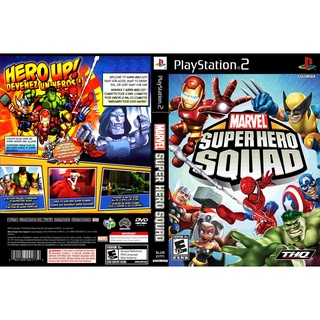 แผ่นเกมส์ PS2 Marvel Super Hero Squad   คุณภาพ ส่งไว (DVD)