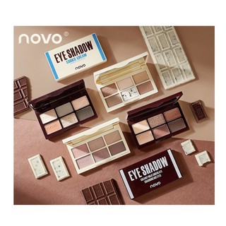 NOVO Eye shadow cookie cream Charming big eyes อายแชโดว์ No.5394**ของแท้ พร้อมส่ง