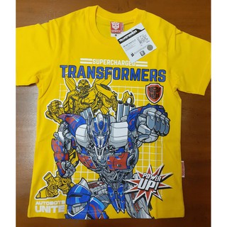 เสื้อคอกลม Transformer autobots unite