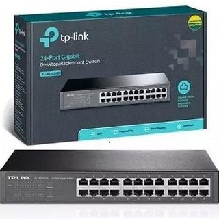 SWITCH (สวิตซ์) TP-LINK 24 PORTS TL - SG1024D GIGABIT PORT สินค้าประกันตลอดอายุการใช้งาน