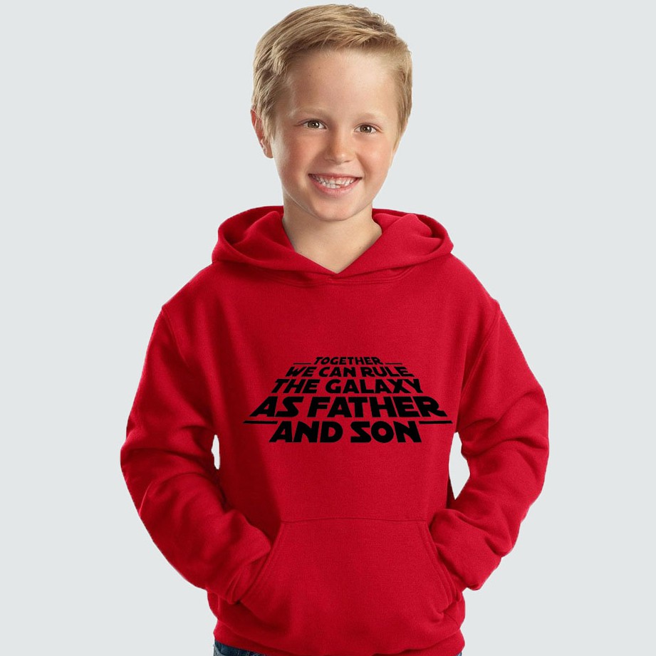 เสื้อแจ็คเก็ตมีฮู้ดเด็ก Star Wars Rule of the Galaxy