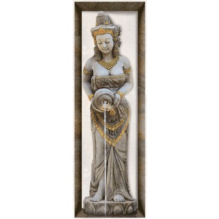 กระเบื้องผนังภาพชุด LADY ROSALIE 60X180*A (30X60CM/6 แผ่น/ชุด)