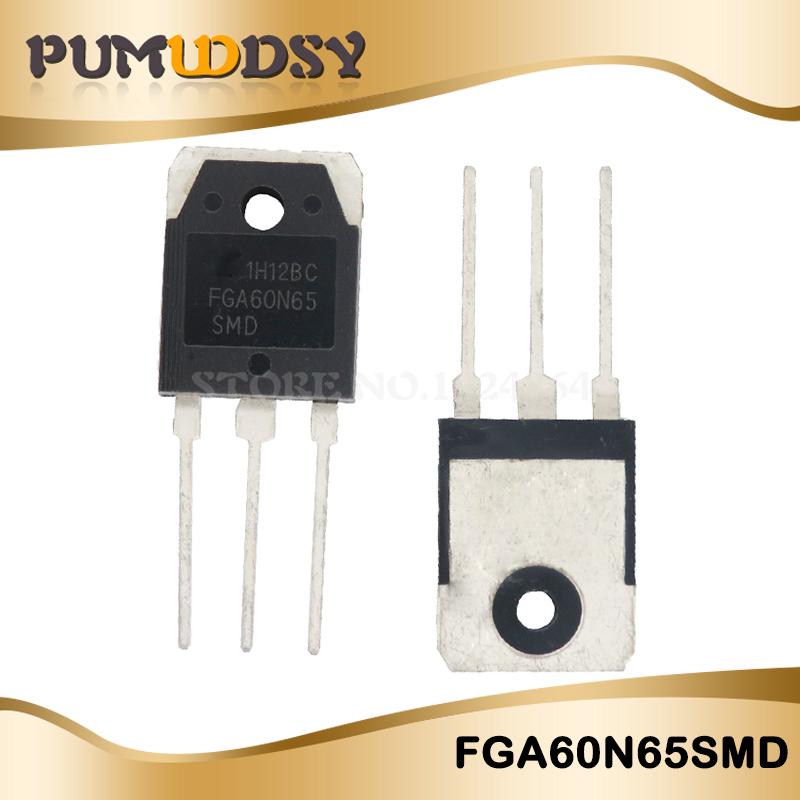 ทรานซิสเตอร์ IGBT FGA60N65SMD TO-3P FGA60N65 60N65 650V 60A 5 ชิ้น