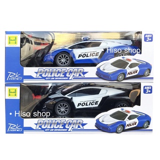 Police car City Enforcement รถตำรวจบังคับรีโมทคอนโทรลไร้สาย น่าเล่นสีสวย คละสี