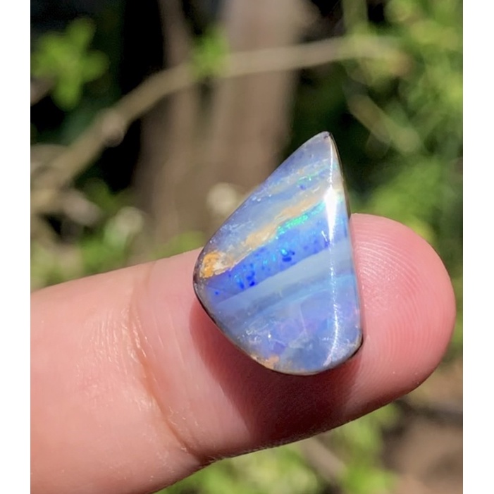 หินโอปอลแท้•Natural Australian boulder opal
