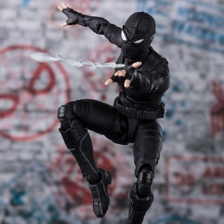 S.H.Figuarts Spider-Man Stealth Suit (Far From Home) / SHF Marvel มาร์เวล สไปเดอร์แมน ฟิกเกอร์แท้ ซุปเปอร์ฮีโร่