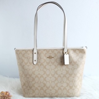 Coach F58292 F89204 City zip tote