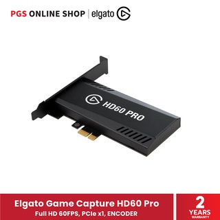 Elgato Game Capture HD60 Pro (วีดีโอแคปเจอร์การ์ด) Full HD 60FPS PCIe x1 สินค้ารับประกัน 2 ปี