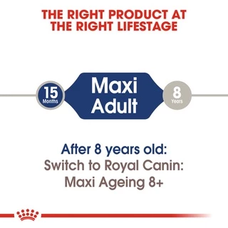 [PETClub] Royal Canin Maxi Adult Gravy Pouch [140g. ยกกล่อง 10 ซอง]