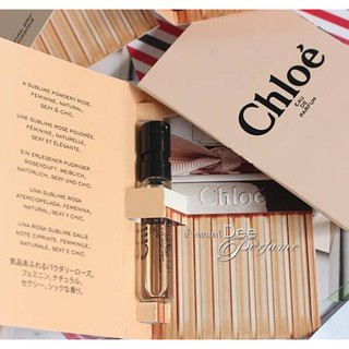 น้ำหอม vial น้ำหอมจิ๋ว - Chloe EDP  1.2ml./โคลเอ้ โบว์ครีม น้ำหอมแท้100%  น้ำหอมไวออล