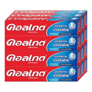 คอลเกต ยาสีฟันยอดนิยม ขนาด 40 กรัม แพ็ค12 หลอด Colgate toothpaste popular size 40 g. Pack of 12