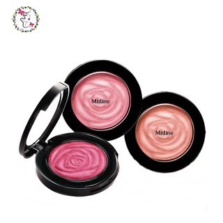 มิสทิน เพียวโรส บลัชออน ปัดแก้ม ปัดแก้มกุหลาบ Mistine Pure Rose Blush On