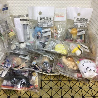 Gashapon พวงกุญแจต่างๆ ของ🇯🇵แท้ มือ 1 สูง 3-6 CM