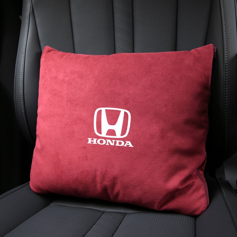 HONDA LOGO Plush Pillow Seat Lumbar Plus Plush Thickening Expandable ...