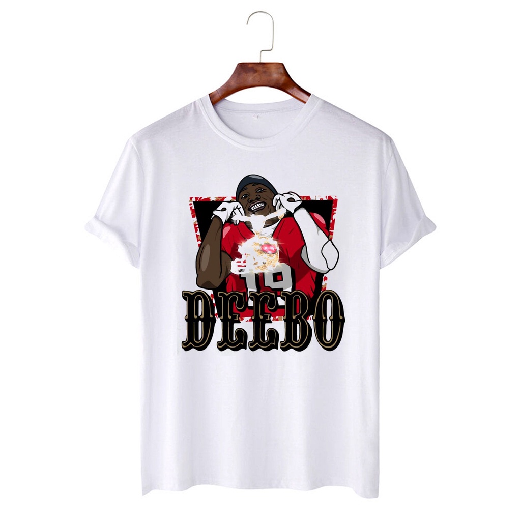 เสื้อยืด ลาย Deebo Samuel 19 49ers สําหรับผู้ชาย