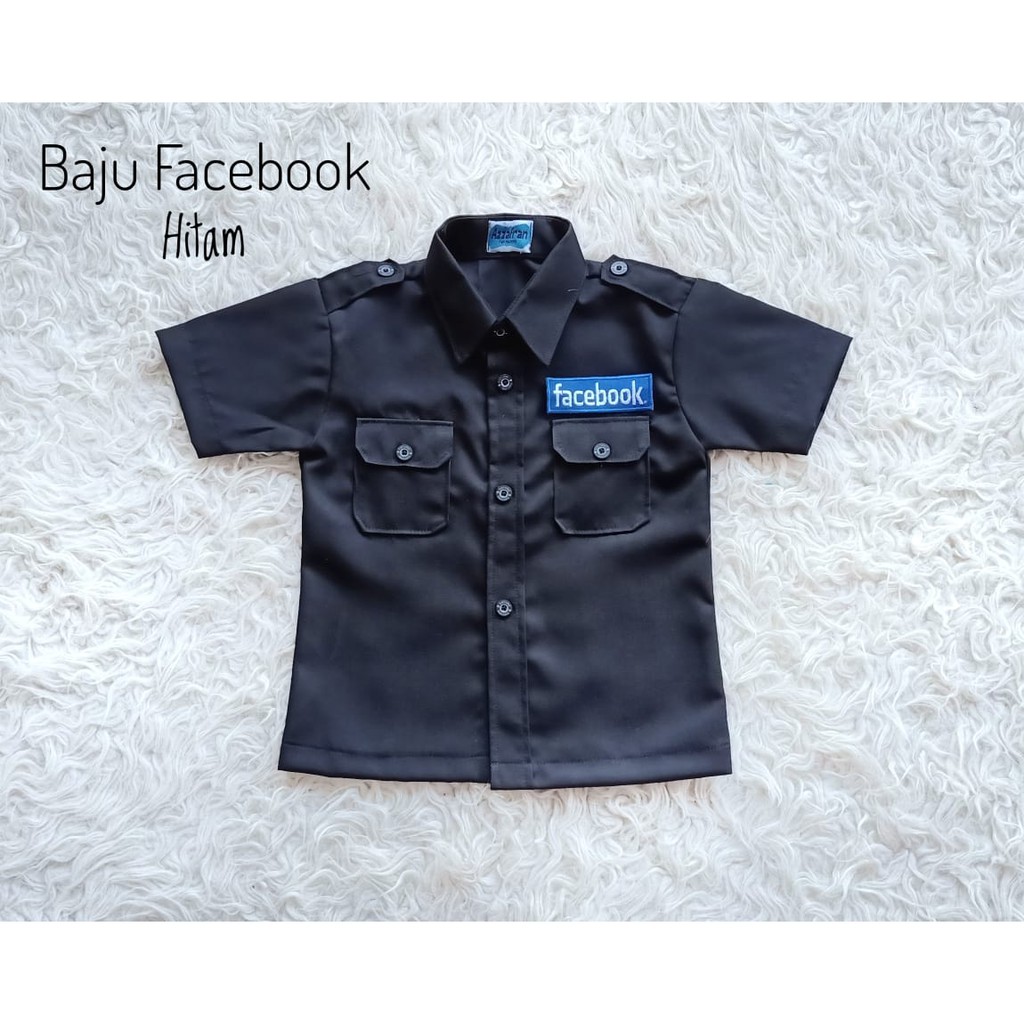 KAMEJA BAJUNIK COSTUME CHILDRENS SHIRT FACEBOOK ฉันเสื้อเชิ้ต
