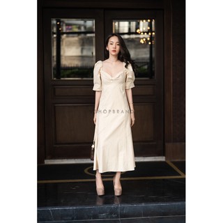 #เดรสมัดอกแขนตุ๊กตา งานสวย