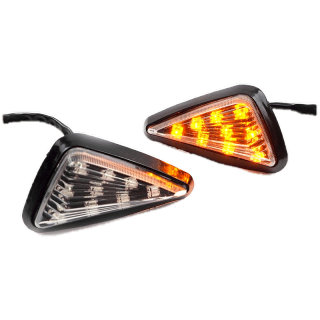 ไฟเลี้ยว (1คู่) สามเหลี่ยม LED ไฟเลี้ยวแต่ง แบบแปะไฟเลี้ยว กันน้ำMSX,CBR150,CBR250,CBR300,CBR500,CBR65