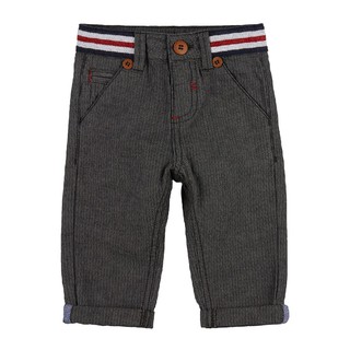 Mothercare กางเกงขายาวเด็กชาย grey herringbone chino trousers