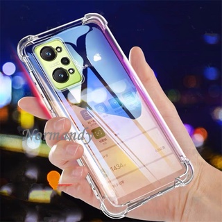 เคสโทรศัพท์ Ready Stock Case Realme GT Neo2 GT Master Edition 5G 8 Pro C25S C11 2021 Transparent Silicone Phone Casing Four Corners Shockproof Anti-fall Protective Cover เคส