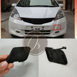 ฝาครอบตะขอเกี่ยวพ่วง กันชนหน้า สําหรับ Honda Jazz hybrid 2012-2014 TF0 GE GAP 2012 2013 2014