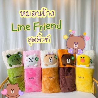 หมอนตัวการ์ตูน LINE FRIEND 💚