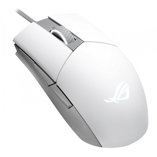 MOUSE (เมาส์) ASUS ROG STRIX IMPACT II MOONLIGHT เมาส์สีขาว สวยสะอาดตา สินค้ารับประกันศูนย์ 2 ปี