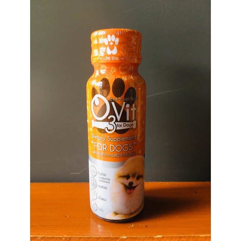อาหารเสริมสำหรับสุนัข โอ ทรี สิท ฟอร์ ด๊อกซ์ (O3 Vit)