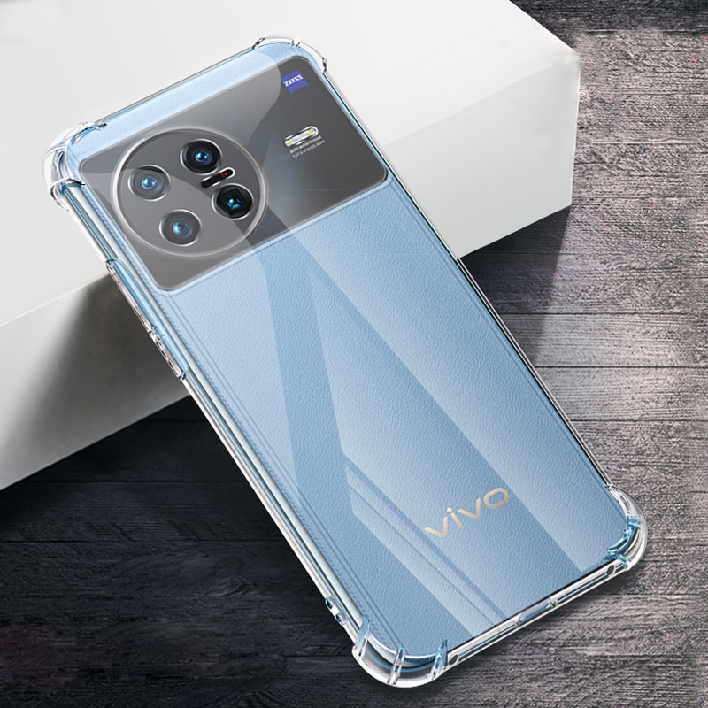 เคสใสนิ่ม Vivo X80/X80 pro ใสนิ่มกันกระแทก ขอบมุม