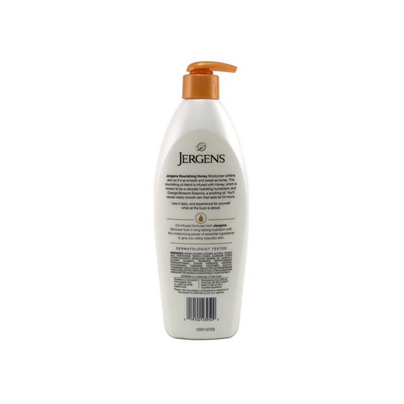 jergens oil infused nourishing honey