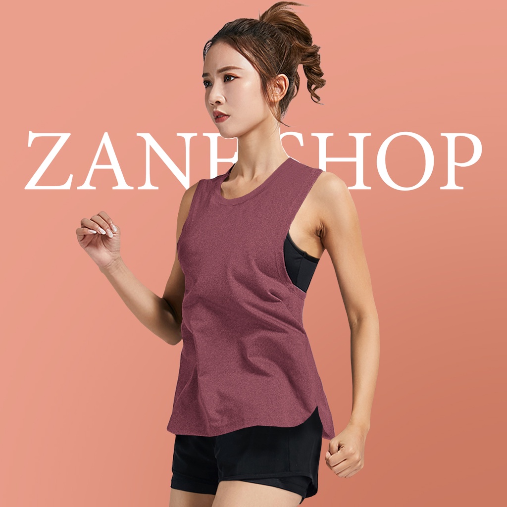 เสื้อกล้ามออกกำลังกายผู้หญิง ใส่นอน ใส่เล่น กีฬา โยคะ ใส่สบาย ผ้านิ่ม