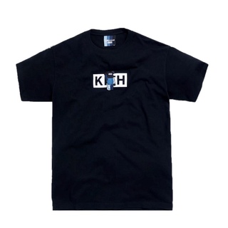 Kith 19FW เสื้อยืดแขนสั้น พิมพ์ลาย Bearbrick Co-Branded Violent Bear สําหรับผู้ชาย ผู้หญิง basicv/b