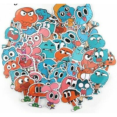 สติ๊กเกอร์ Gumball พร้อมที่จับป้องกันการซีดจาง/G Gumball Sticker สําหรับหมวกกันน็อคและแล็ปท็อป