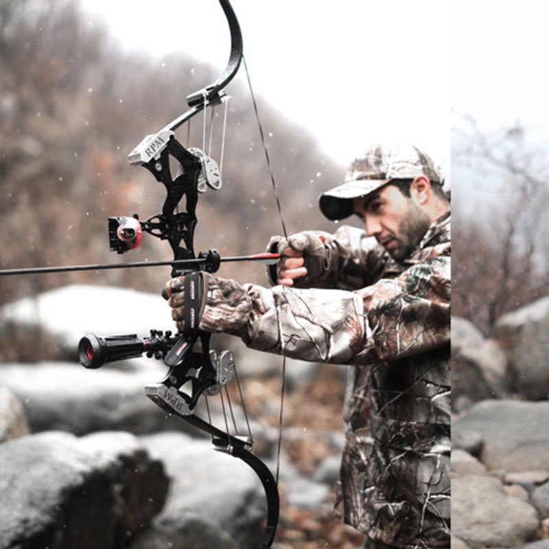JUNXING NITO Eagle Bow กลางแจ้งยิงธนู Compound Bow ความงามแบบดั้งเดิมการล่าสัตว์ Bow