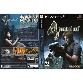 แผ่นเกมส์ Resident Evil 4 PS2 Playstation2 คุณภาพสูง ราคาถูก