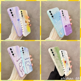 เคส Redmi 9T ภาพวาดสีน้ำมัน ซิลิโคนใบเมเปิ้ล เคสโทรศัพท์ case