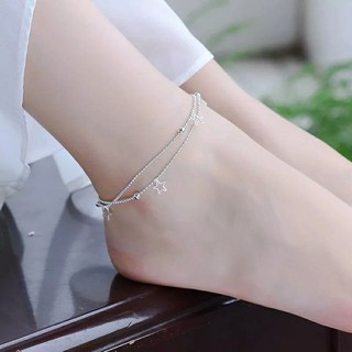 สร้อยข้อเท้าดาวสองเลเยอร์ •°☆•°  • Layers Star Anklet