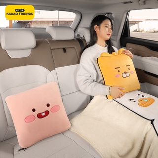 Kakao Friends Car Pillow Quilt Folding Sleeping Artifact In The Car Cute Net Red Dual-purpose Blanket Pillow