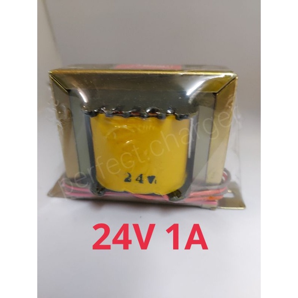 หม้อแปลง 220/24VAC 1A TRANSFORMER INPUT220VAC OUTPUT 24VAC 1A