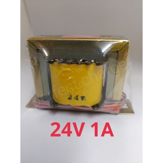 หม้อแปลง 220/24VAC 1A TRANSFORMER INPUT220VAC  OUTPUT 24VAC 1A