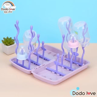 DODOLOVE ที่คว่ำขวดนม พกพา ที่ตากขวดนมพกพา รุ่นพับได้