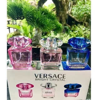 เซ็ตน้ำหอมสิงคโปร์ Versace กล่องดอกไม้