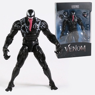 โมเดลฟิกเกอร์ Marvel Legends Series Spider-Man Venom ขนาด 7 นิ้ว ของเล่นสําหรับเด็ก